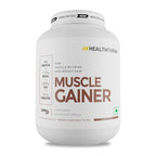 HealthFarm Muscle Gainer Powder – High Protein & Carbs for Fast Muscle Mass & Weight Gain