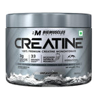BigMuscles Nutrition Creatine Monohydrate Powder (100g, 33 Servings) | Strength & Performance Booster | GP Fitness