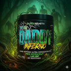 Black Beast The Big Daddy Inferno Pre-Workout (Psychopath Punch) | Extreme Energy, Focus & Endurance | GP Fitness