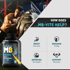 MuscleBlaze MB-Vite Daily Multivitamin (60 Tablets) | 51 Ingredients for Energy, Immunity & Performance | GP Fitness