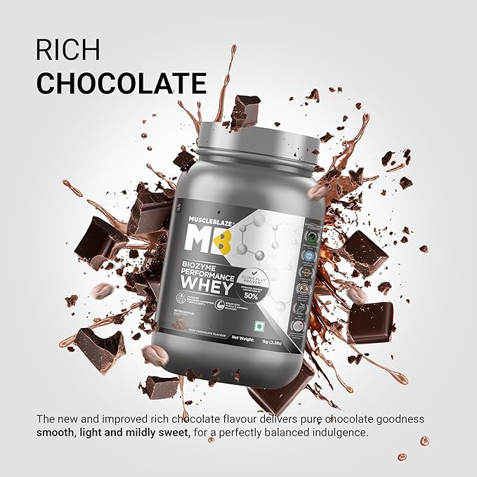 MuscleBlaze Biozyme Performance Whey Protein