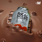 BigMuscles Nutrition Real Mass Gainer Rich Chocolate – Lean Whey Protein for Muscle & Weight Gain