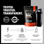 AS-IT-IS One Creatine Monohydrate (100g, Unflavoured) | Pure & Micronized for Strength & Performance | GP Fitness