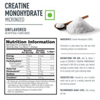 Isopure 100% Creatine Monohydrate Micronized (250g, 83 Servings) | Strength & Performance Booster | GP Fitness