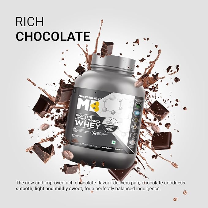 MuscleBlaze Biozyme Performance Whey Protein