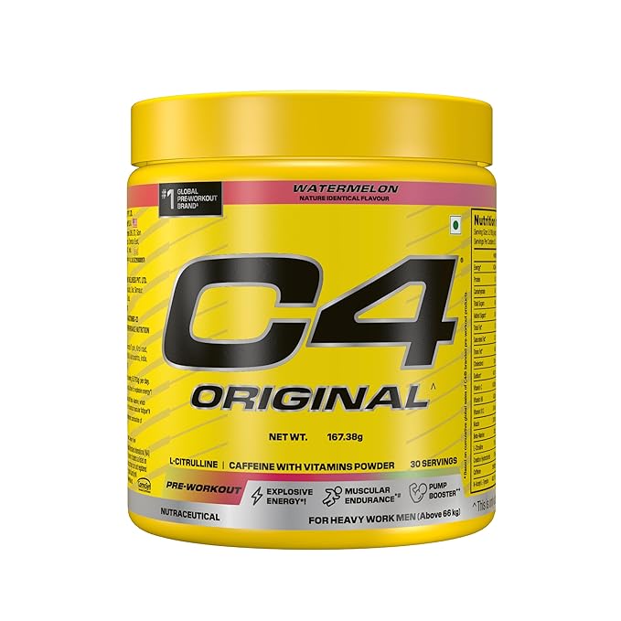 Cellucor C4 Original Pre-Workout Powder for Men & Women | Energy, Focus & Endurance Booster | GP Fitness