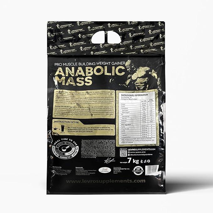 Kevin Levrone Anabolic Mass Gainer 7kg – Premium High-Calorie Protein for Muscle & Weight Gain