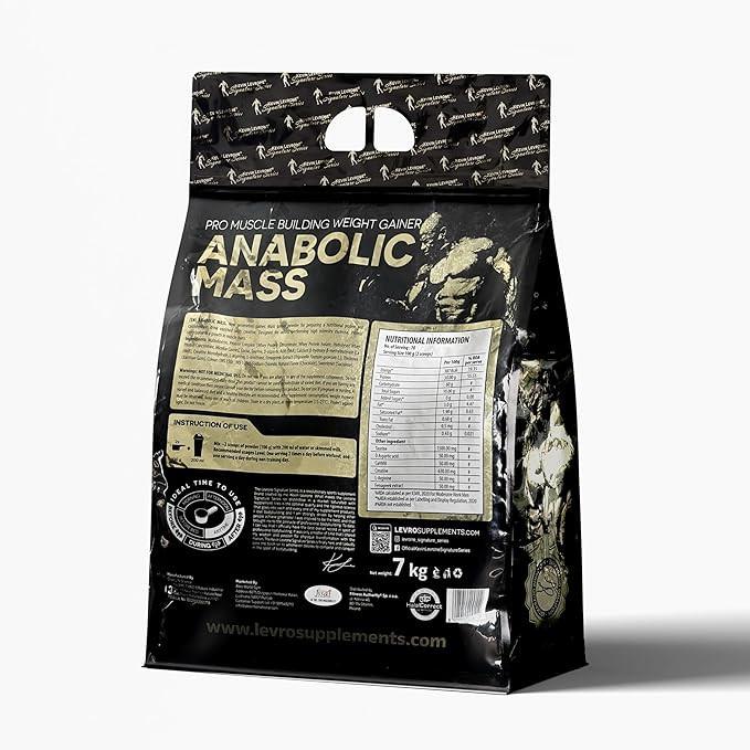 Kevin Levrone Anabolic Mass Gainer 7kg – Premium High-Calorie Protein for Muscle & Weight Gain